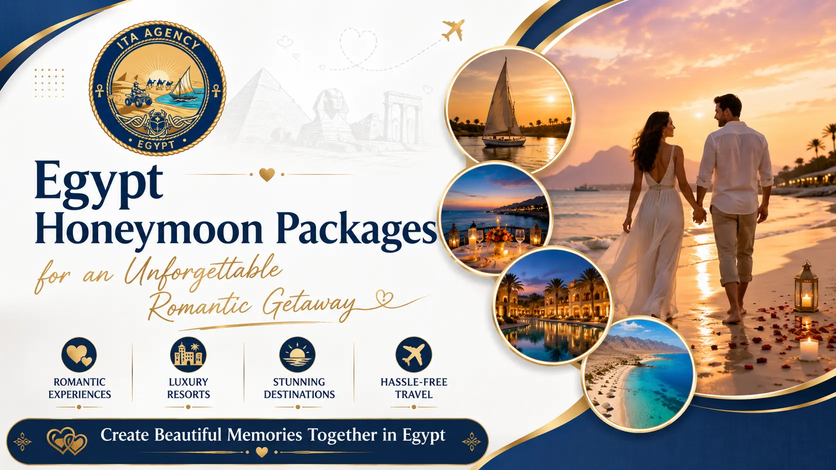 Egypt Honeymoon Packages for an Unforgettable Romantic Getaway